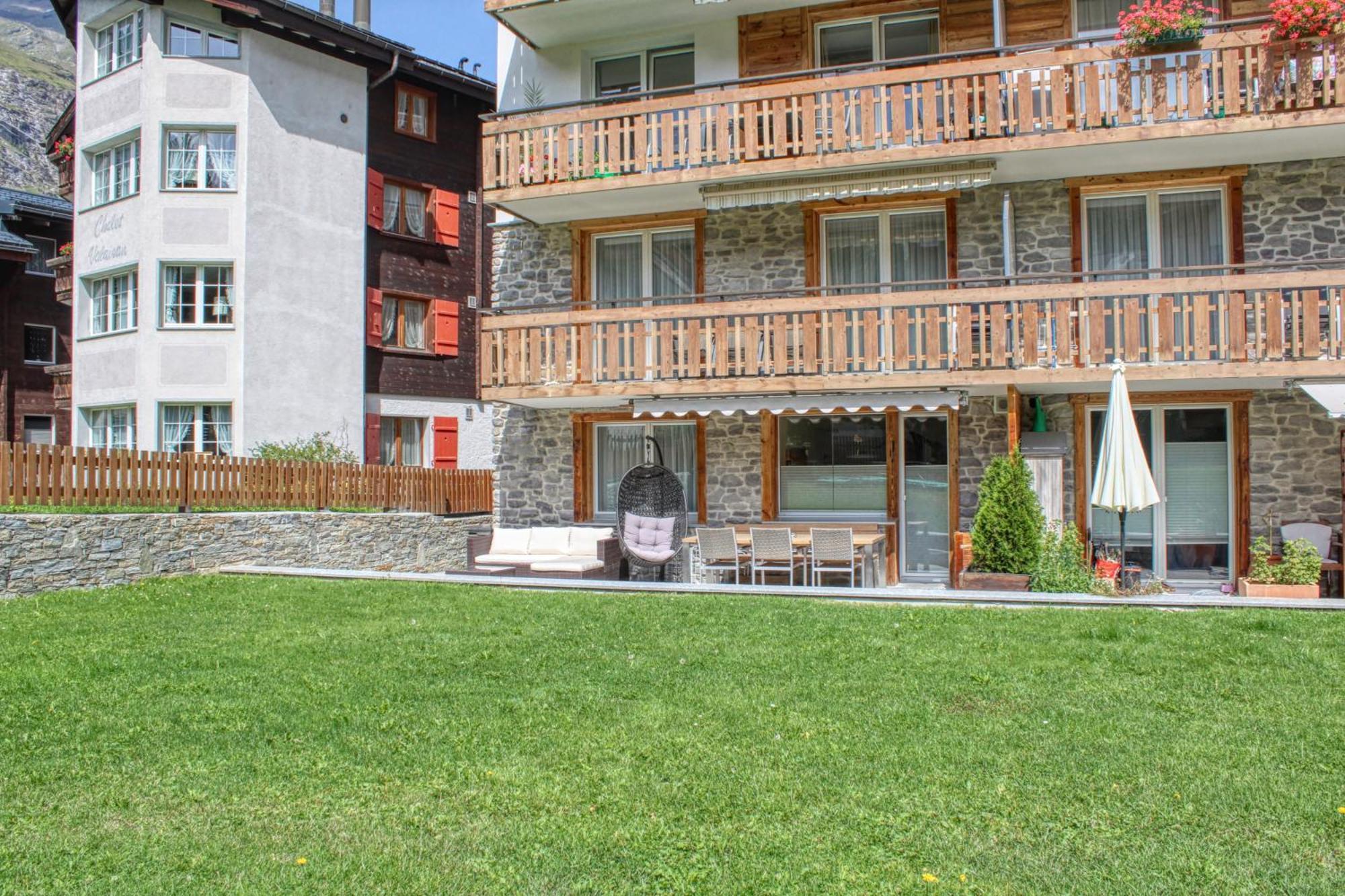 Ferienhaus Matterhorngruss Zermatt Exterior photo